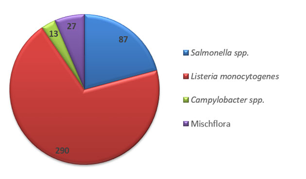 Abbildung 2: Verteilung der Mikroorganismen (Stand: Feb. 2023).